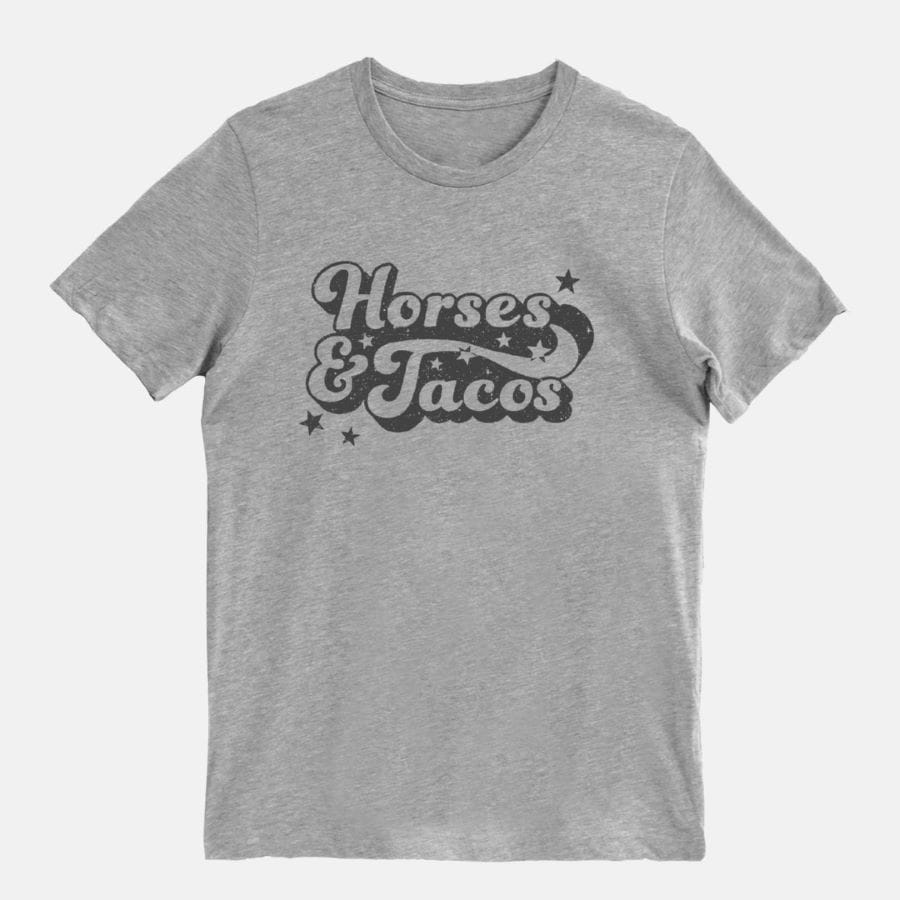 Horses and Tacos tee by Pony Macaroni.