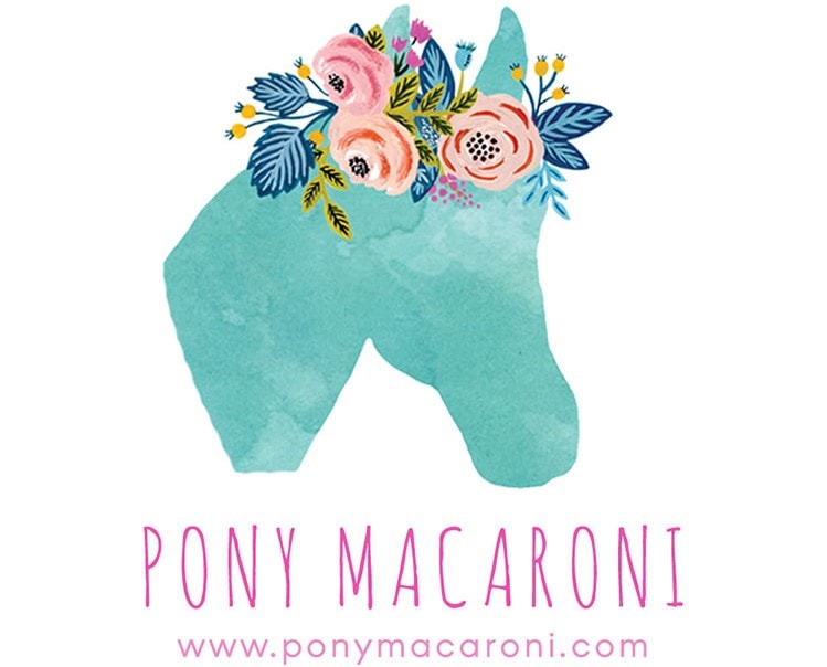 Pony Macaroni logo.