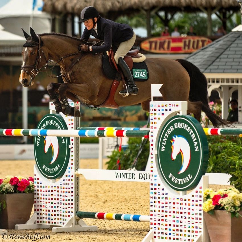 Anne Kursinski at the Winter Equestrian Festival.